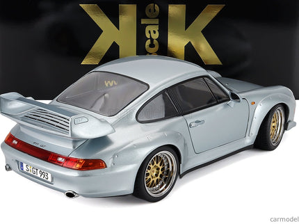 Porsche 911 993 GT2 Coupe 1996 - Cerchi Bbs - Bbs Disky 1:12 KK Scale strieborná