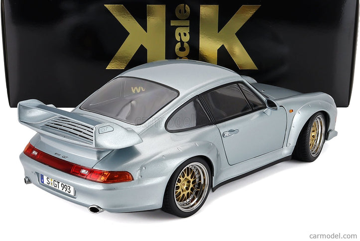 Porsche 911 993 GT2 Coupe 1996 - Cerchi Bbs - Bbs Disky 1:12 KK Scale strieborná