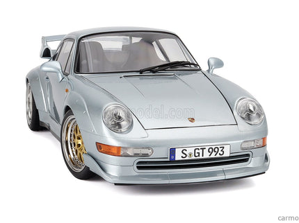 Porsche 911 993 GT2 Coupe 1996 - Cerchi Bbs - Bbs Disky 1:12 KK Scale strieborná