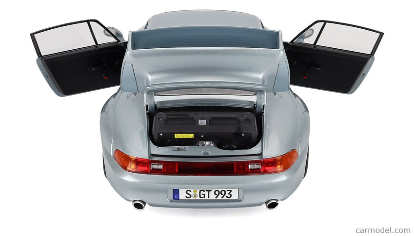 Porsche 911 993 GT2 Coupe 1996 - Cerchi Bbs - Bbs Disky 1:12 KK Scale strieborná
