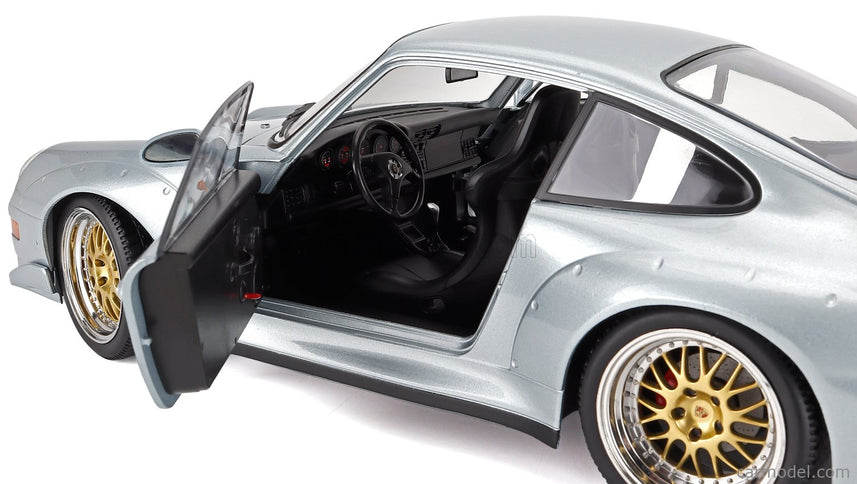 Porsche 911 993 GT2 Coupe 1996 - Cerchi Bbs - Bbs Disky 1:12 KK Scale strieborná