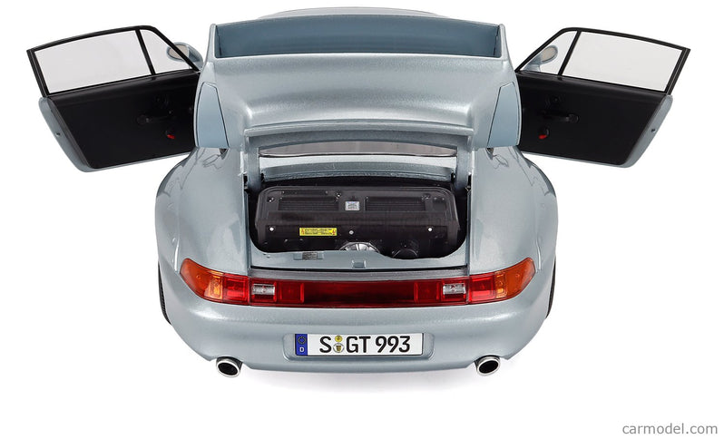 Porsche 911 993 GT2 Coupe 1996 - Cerchi Speedline - Speedline Disky 1:12 KK Scale strieborná