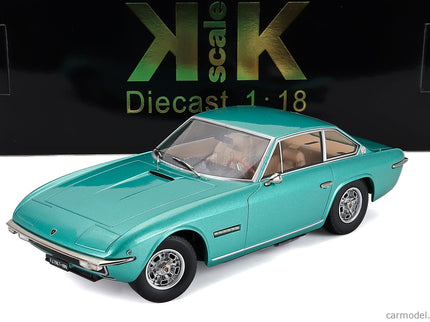 Lamborghini Islero S 1969 1:18 KK Scale Very svetlozelená