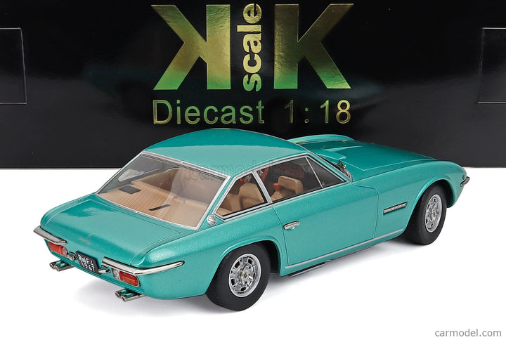 Lamborghini Islero S 1969 1:18 KK Scale Very svetlozelená