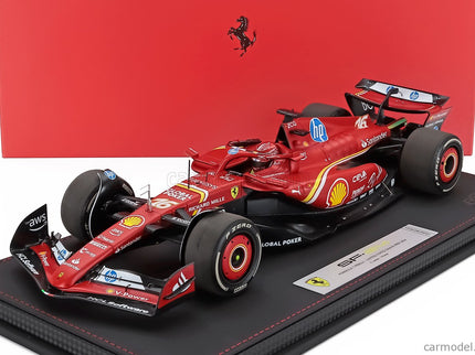 Ferrari F1 SF-24 Team Scuderia Ferrari N°16 Víťaz Austin USA GP 2024 Charles Leclerc 1:18 BBR Models červená čierna