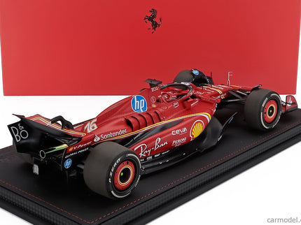 Ferrari F1 SF-24 Team Scuderia Ferrari N°16 Víťaz Austin USA GP 2024 Charles Leclerc 1:18 BBR Models červená čierna