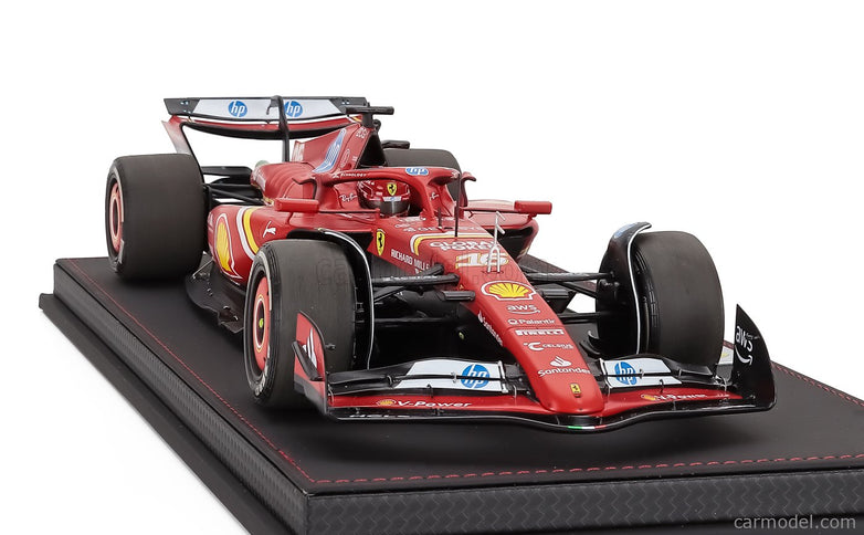 Ferrari F1 SF-24 Team Scuderia Ferrari N°16 Víťaz Austin USA GP 2024 Charles Leclerc 1:18 BBR Models červená čierna