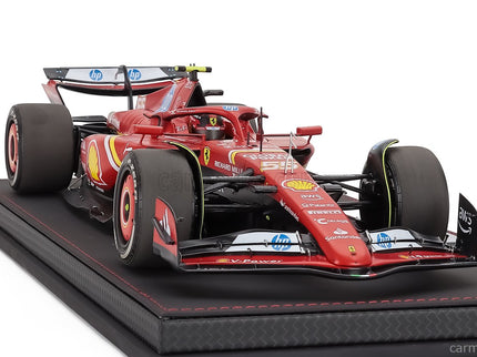 Ferrari F1 SF-24 Team Scuderia Ferrari N°55 2. Miesto Austin USA GP 2024 Carlos Sainz 1:18 BBR Models červená čierna