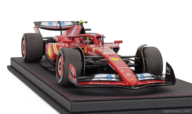 Ferrari F1 SF-24 Team Scuderia Ferrari N°55 2. Miesto Austin USA GP 2024 Carlos Sainz 1:18 BBR Models červená čierna