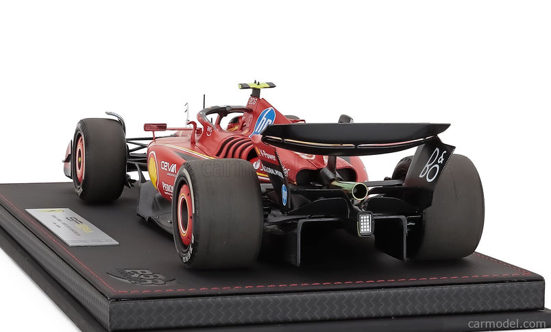 Ferrari F1 SF-24 Team Scuderia Ferrari N°55 2. Miesto Austin USA GP 2024 Carlos Sainz 1:18 BBR Models červená čierna