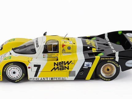 Porsche 956L Turbo Team Newman Joest Racing N°7 Víťaz 24h Le Mans 1984 Klaus Ludwig - Henri Pescarolo - Stefan Johansson 1:18 Werk83 žltá čierna