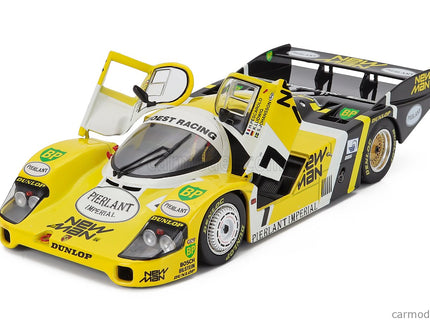 Porsche 956L Turbo Team Newman Joest Racing N°7 Víťaz 24h Le Mans 1984 Klaus Ludwig - Henri Pescarolo - Stefan Johansson 1:18 Werk83 žltá čierna