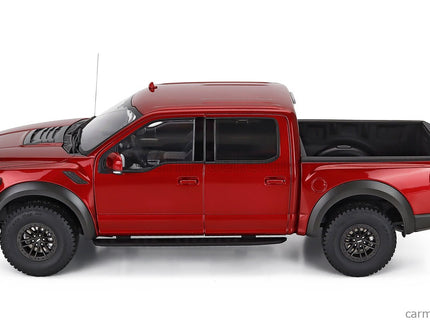 Ford F-150 Raptor Pick-UP Double Cabine 2019 1:18 AUTOart Ruby červená