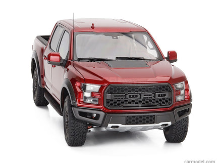 Ford F-150 Raptor Pick-UP Double Cabine 2019 1:18 AUTOart Ruby červená