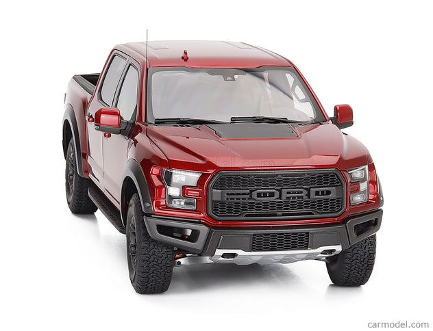 Ford F-150 Raptor Pick-UP Double Cabine 2019 1:18 AUTOart Ruby červená