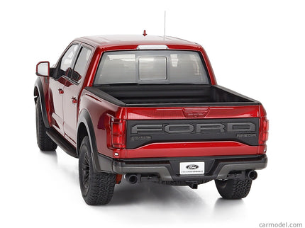 Ford F-150 Raptor Pick-UP Double Cabine 2019 1:18 AUTOart Ruby červená