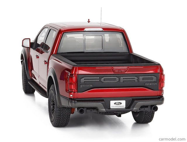 Ford F-150 Raptor Pick-UP Double Cabine 2019 1:18 AUTOart Ruby červená