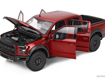 Ford F-150 Raptor Pick-UP Double Cabine 2019 1:18 AUTOart Ruby červená