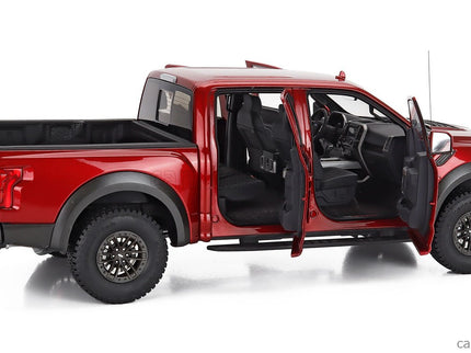 Ford F-150 Raptor Pick-UP Double Cabine 2019 1:18 AUTOart Ruby červená