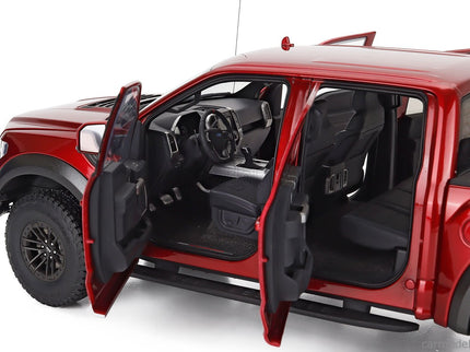 Ford F-150 Raptor Pick-UP Double Cabine 2019 1:18 AUTOart Ruby červená