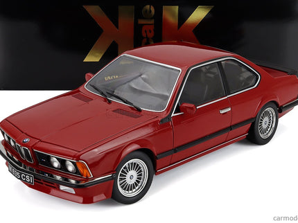 BMW 6-SERIES M635 Csi (E24) Coupe 1987 - Cerchi Alpina - Alpina Disky 1:12 KK Scale červená
