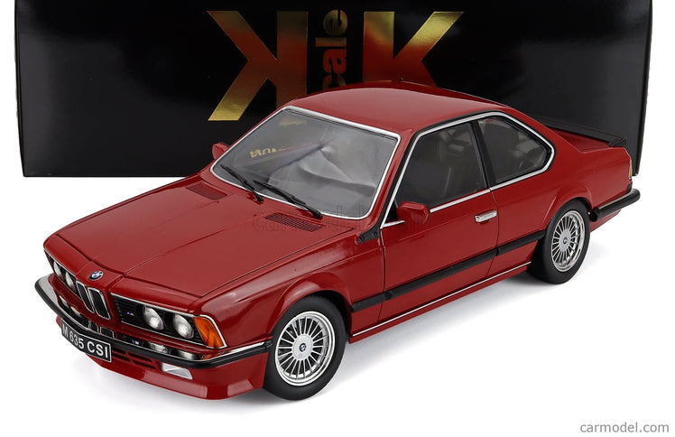 BMW 6-SERIES M635 Csi (E24) Coupe 1987 - Cerchi Alpina - Alpina Disky 1:12 KK Scale červená