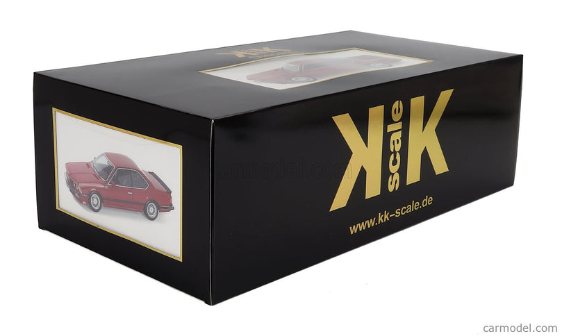 BMW 6-SERIES M635 Csi (E24) Coupe 1987 - Cerchi Alpina - Alpina Disky 1:12 KK Scale červená