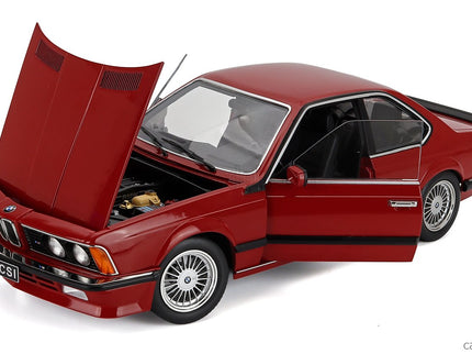 BMW 6-SERIES M635 Csi (E24) Coupe 1987 - Cerchi Alpina - Alpina Disky 1:12 KK Scale červená