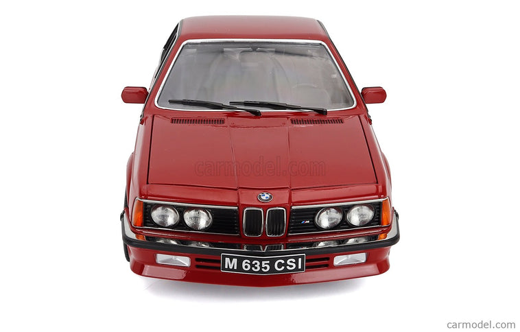 BMW 6-SERIES M635 Csi (E24) Coupe 1987 - Cerchi Alpina - Alpina Disky 1:12 KK Scale červená