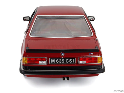 BMW 6-SERIES M635 Csi (E24) Coupe 1987 - Cerchi Alpina - Alpina Disky 1:12 KK Scale červená