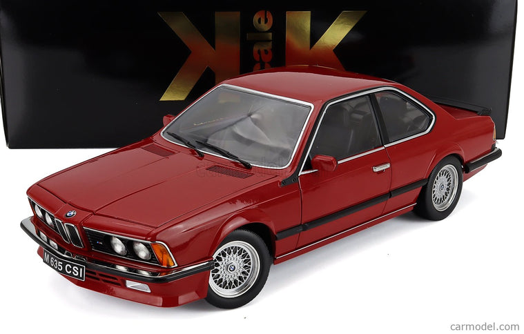 BMW 6-SERIES M635 Csi (E24) Coupe 1987 1:12 KK Scale červená