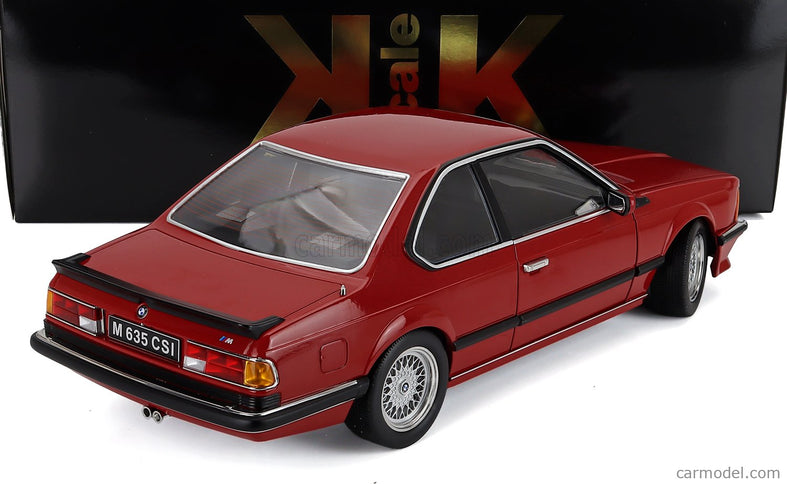 BMW 6-SERIES M635 Csi (E24) Coupe 1987 1:12 KK Scale červená