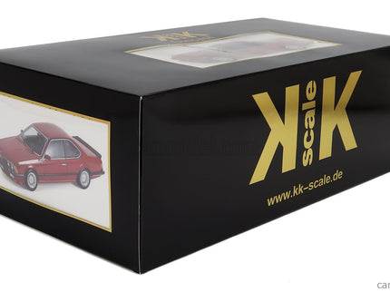 BMW 6-SERIES M635 Csi (E24) Coupe 1987 1:12 KK Scale červená