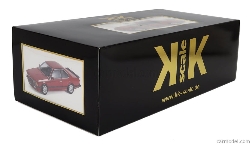 BMW 6-SERIES M635 Csi (E24) Coupe 1987 1:12 KK Scale červená