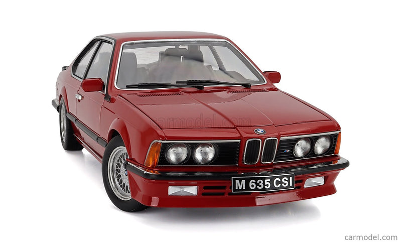 BMW 6-SERIES M635 Csi (E24) Coupe 1987 1:12 KK Scale červená