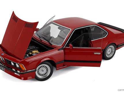 BMW 6-SERIES M635 Csi (E24) Coupe 1987 1:12 KK Scale červená