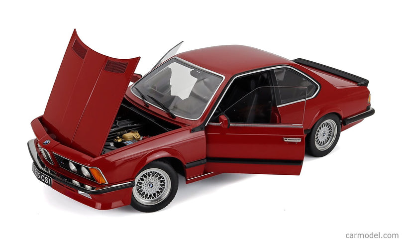 BMW 6-SERIES M635 Csi (E24) Coupe 1987 1:12 KK Scale červená