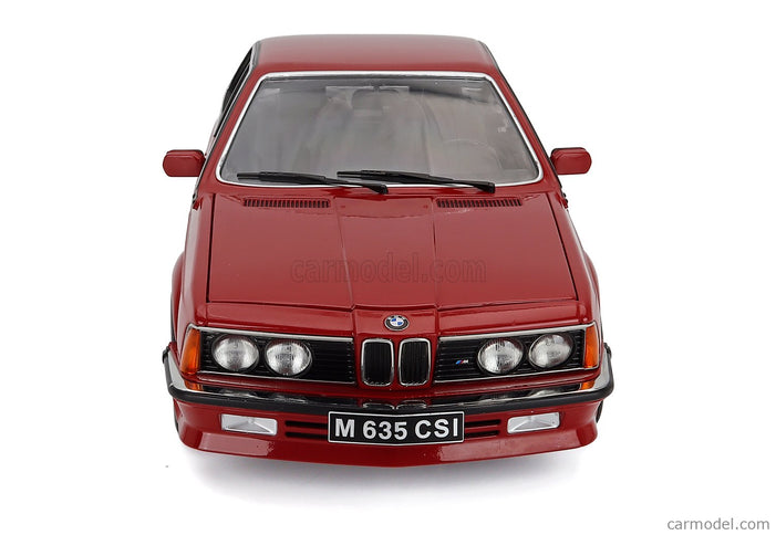 BMW 6-SERIES M635 Csi (E24) Coupe 1987 1:12 KK Scale červená