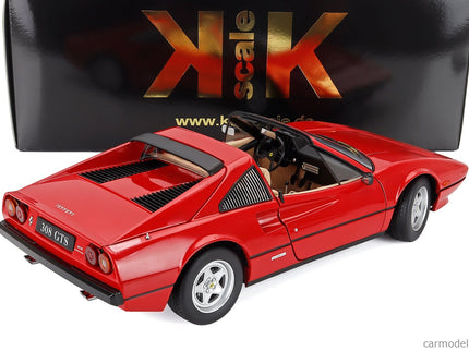 Ferrari 308 GTS Quattrovalvole European Version 1982 1:12 KK Scale červená