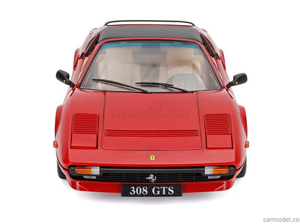 Ferrari 308 GTS Quattrovalvole European Version 1982 1:12 KK Scale červená