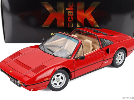 Ferrari 308 GTS Quattrovalvole European Version 1982 1:12 KK Scale červená