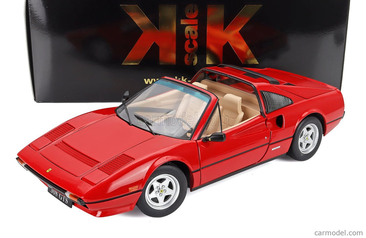 Ferrari 308 GTS Quattrovalvole European Version 1982 1:12 KK Scale červená