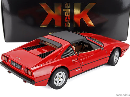 Ferrari 308 GTS Quattrovalvole European Version 1982 1:12 KK Scale červená