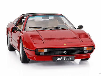 Ferrari 308 GTS Quattrovalvole European Version 1982 1:12 KK Scale červená
