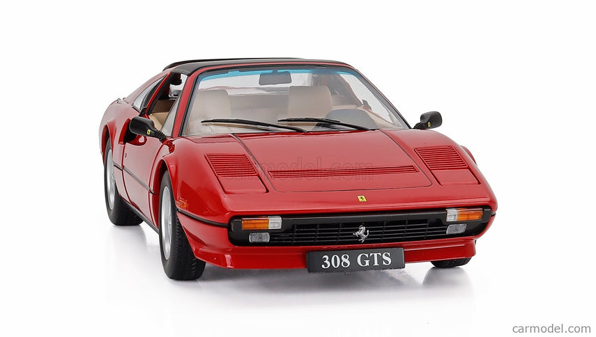 Ferrari 308 GTS Quattrovalvole European Version 1982 1:12 KK Scale červená