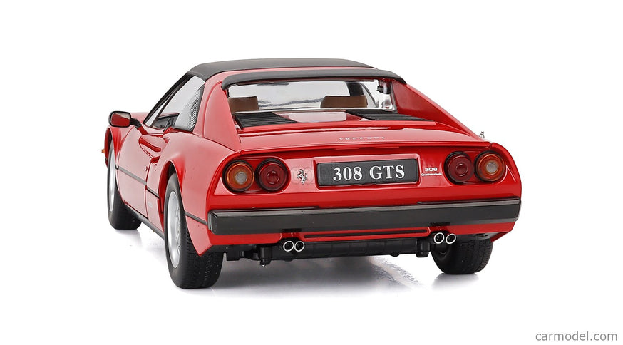 Ferrari 308 GTS Quattrovalvole European Version 1982 1:12 KK Scale červená