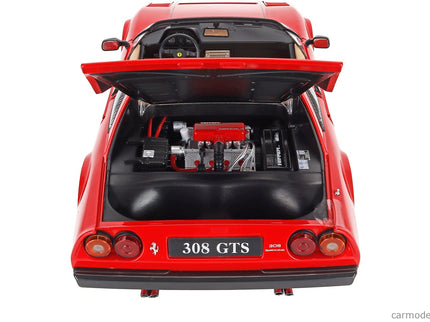 Ferrari 308 GTS Quattrovalvole European Version 1982 1:12 KK Scale červená