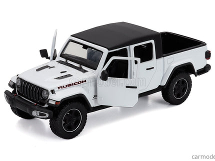 Jeep Gladiator Rubicon Pick-UP Soft-Top 2021 1:27 Motor Max biela čierna