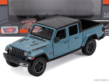 Jeep Gladiator Rubicon Pick-UP Hard-Top 2021 1:27 Motor Max svetlomodrá