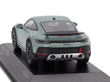 Porsche 911 992 Dakar Coupe 2023 1:43 Minichamps zelená metalická